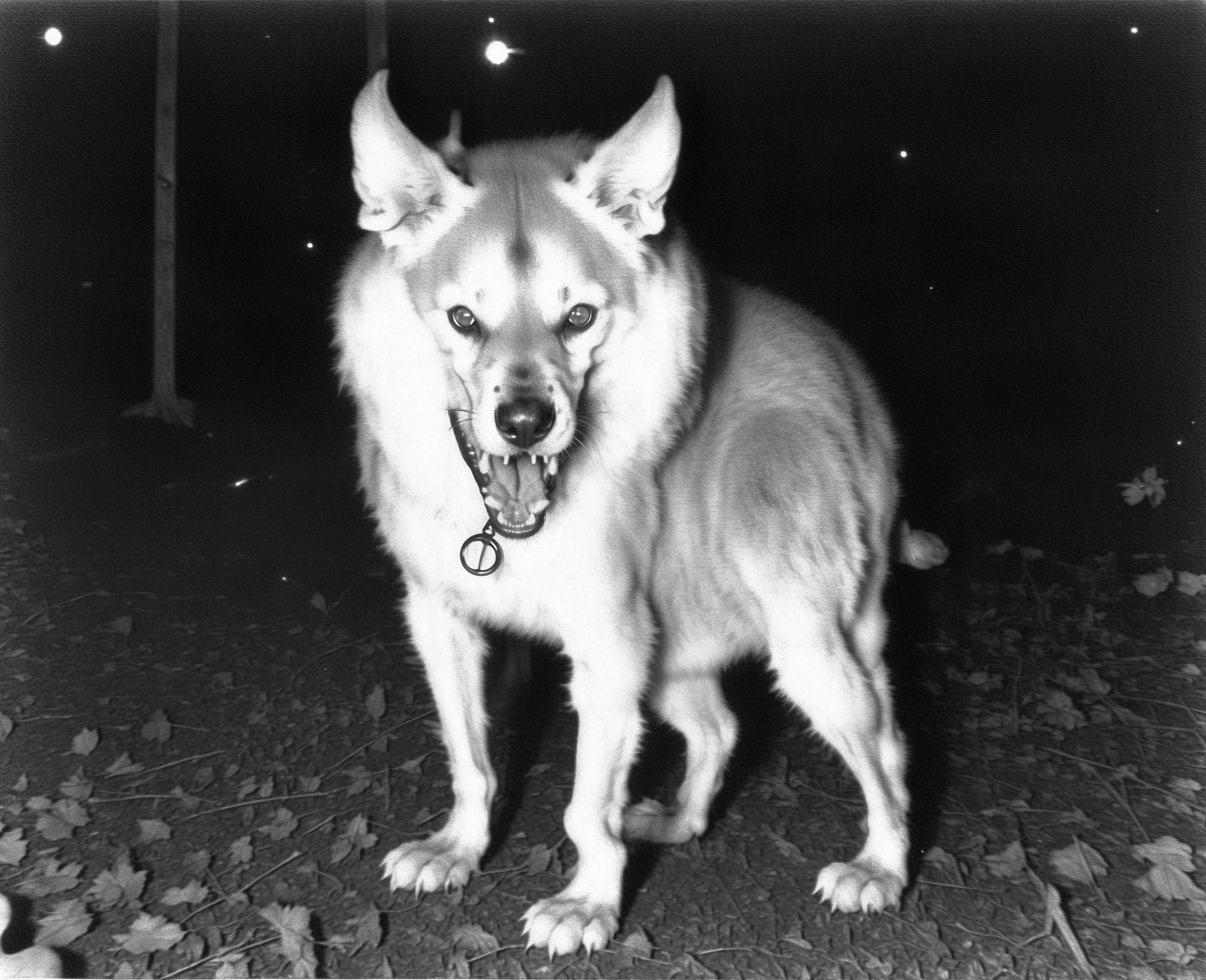 01270-602958530-(night, dimmed, dark_1.4), scary, horror, flashlight, a close up of a dog in the dark with a camera, concept art by Hieronymous.jpg